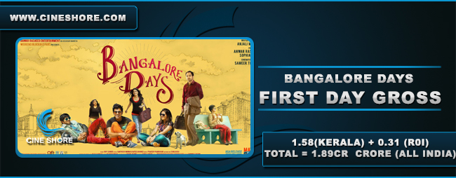 bangalore-days-first-day-collections