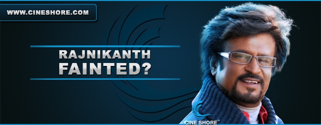 Rajinikanth Fainted Image