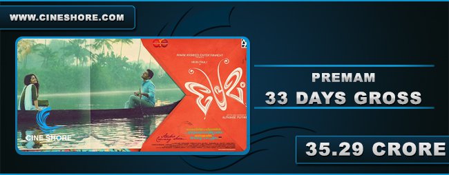 premam-33-days-collection